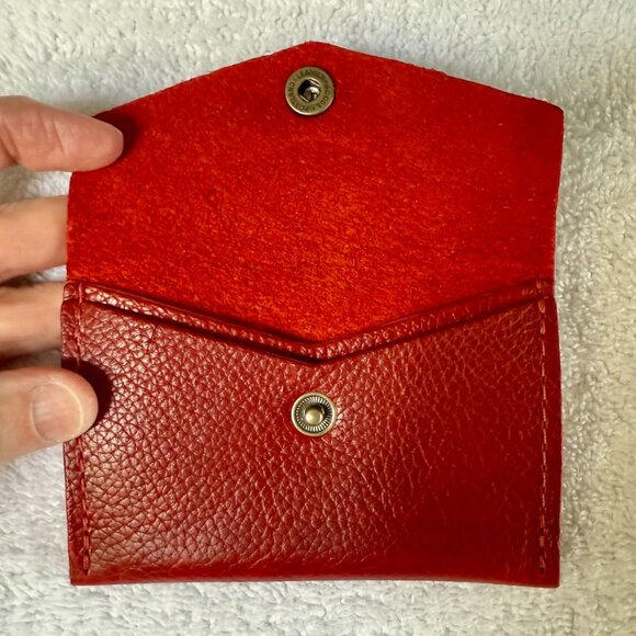 Portland Leather Mini Envelope Wallet - Brand New - Picture 6 of 10